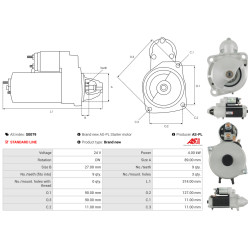 Startmotor Atlas Copco 180 MH_1