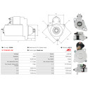 Startmotor Audi A3 Convertible (8P7)_1