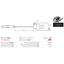 Capteur NOx MERCEDES-BENZ C-CLASS Coupe (C205)_1